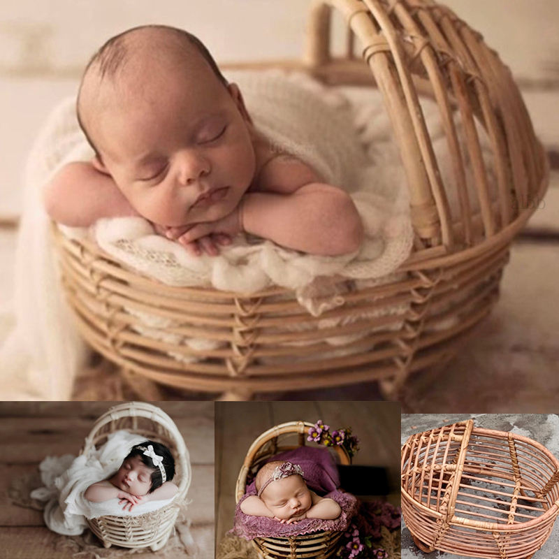Baby Nursery Boy - Mir Rond en Rotin pour Photographie