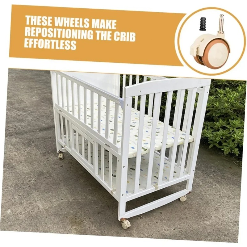2/4/6/8 pièces Roulettes pivot - Baby Nursery Trolley avis et prix