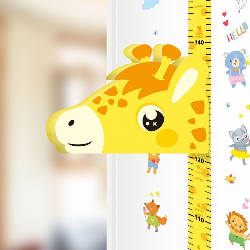 Règle girafe 3d autocollants d - Baby Girl Nursery Quotes avis et prix