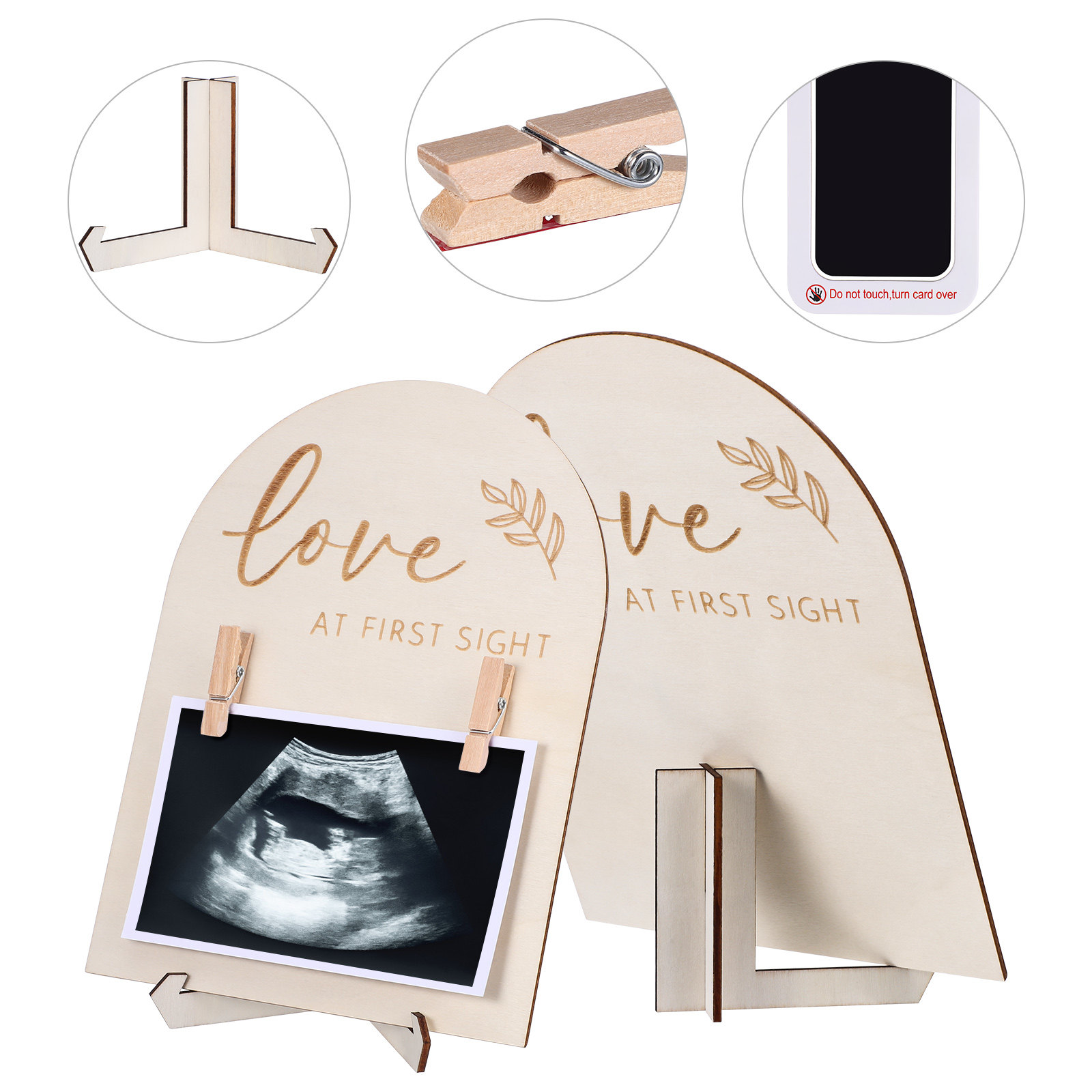 Cadre photo pour bébé en bois, - Baby Nursery Frames avis et prix