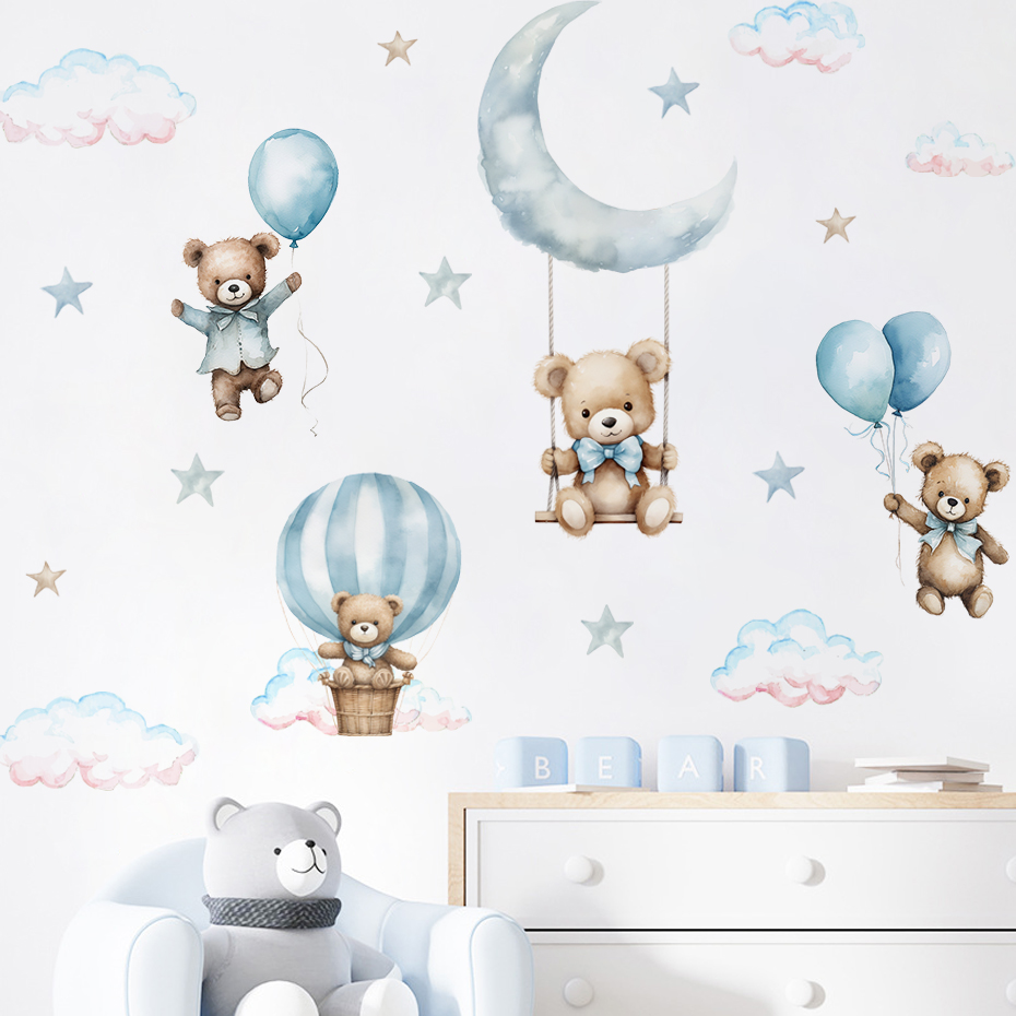 Autocollants muraux en forme d - Baby Nursery Boy avis et prix
