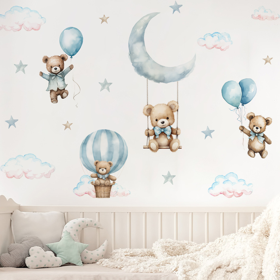 Autocollants muraux en forme d - Baby Nursery Boy avis et prix