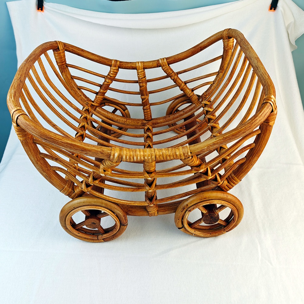Original bébé rotin chariot pa - Baby Nursery Trolley avis et prix